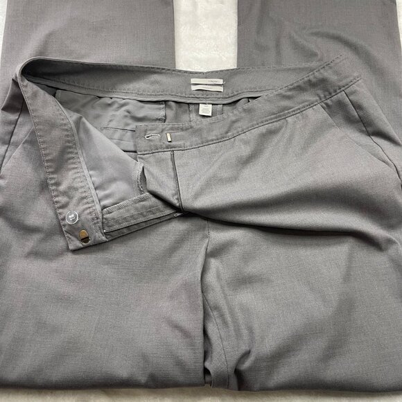 Halogen Taylor Fit Gray Trousers Dress Pants Women's 14W Professional Pockets - Picture 8 of 10